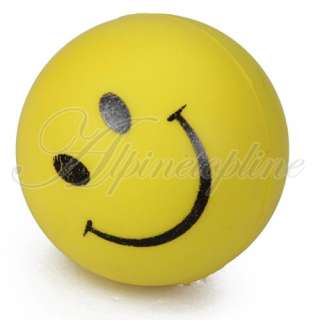 1pc Smiley Smile Face Squeeze Health Ball Stress Relief  