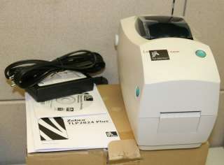Brand New Eltron Zebra TLP2824 Plus 2824 Barcode Label Thermal Printer 