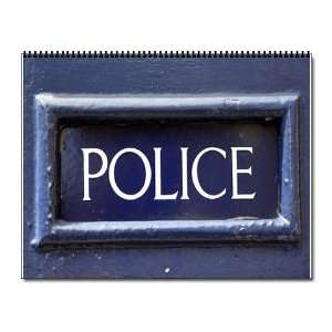  Police WallCalendar, different images Wall Calendar by 