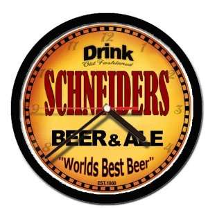  SCHNEIDERS beer and ale cerveza wall clock Everything 