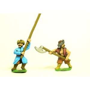    15mm Historical   Cossacks Two Handed Axemen [RNC11] Toys & Games