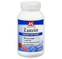 Lutein 20 mg Natural Carotenoid Eye Vision Health Vitamin Supplement 
