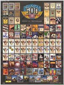 Indianapolis 500 100th Anniversary Program Covers Poster 2011 Winner 