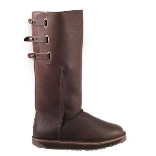 EMU Womens Boots Narooma Vintage Leather Chocolate W10141 100% 