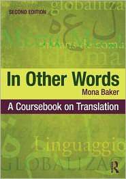   on Translation, (0415467543), Mona Baker, Textbooks   