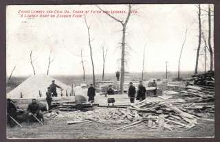 1908 Zaugg Lumber Co Yards Yutan Leshara NE Nebraska PC  
