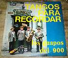 LOS GUAPOS DEL 900 TANGOS PARA RECORDAR ARGENTINA LP