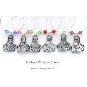  Best Chef Wine Glass Charms   Come Dine With Me Kitchen 
