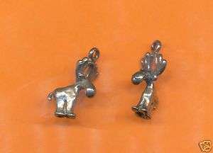 100 wholesale lead free pewter moose charms 1098  