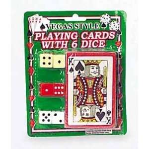 Poker Cards And Dice Case Pack 48