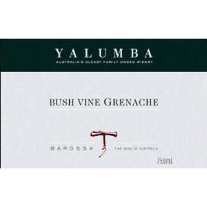  2008 Yalumba Barossa Bush Vine Grenache Australia 750ml 
