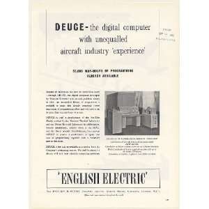   Electric DEUCE Digital Computer Print Ad (53045)