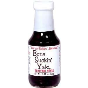 Bone Suckin Yaki, 13 Ounce Jar  Grocery & Gourmet Food