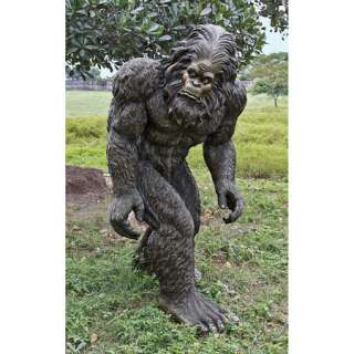 Mythical Life Size Bigfoot Garden Sculpture Yeti Sasquatch Grand Scale 