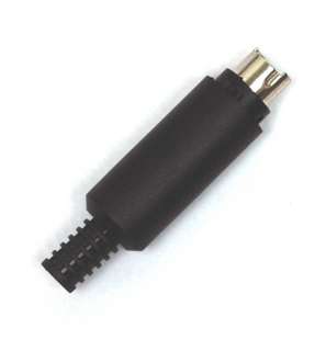 5pcs Mini DIN Connector Male Plug 5 pin #1102 5  
