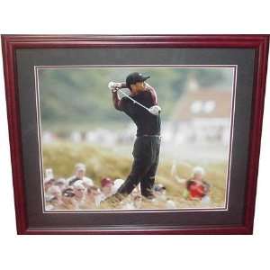 Tiger Woods Color Framed Photo   Golf Photos