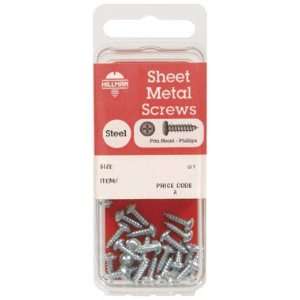   Hillman Zinc Plated Steel Sheet Metal Screws (5511)