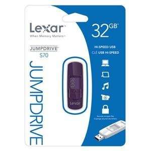  NEW 32GB Lexar JumpDrive S70 SB (Flash Memory & Readers 