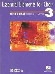  Elements for Choir, Intermediate Level 3, Repertoire, Tenor Bass 