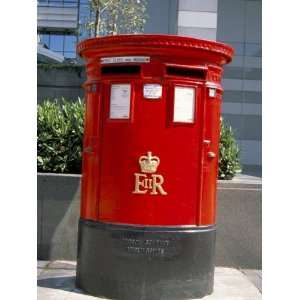 Red Post Box, London, England, United Kingdom Photographic 