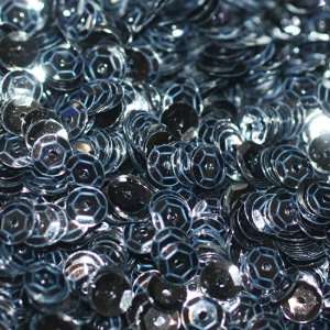  5mm CUP SEQUINS Hematite Shiny Gray Loose sequins for 