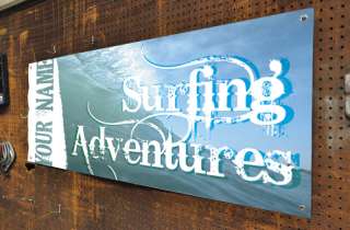 Surfing Adventures Rip Curl 2x5 custom banner sign  