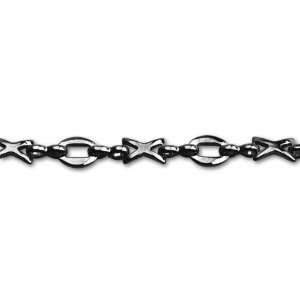  Gunmetal Plated XOXO Jewelry Chain