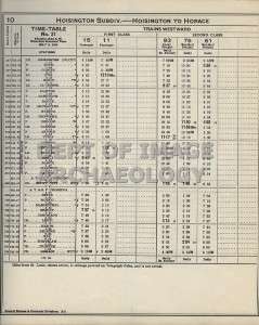 IS AN ORIGINAL MISSOURI PACIFIC RAILROAD TIME TABLE EFFECTIVE 12 