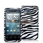 Black White Zebra Skin Case Cover for HTC Evo Shift 4G  