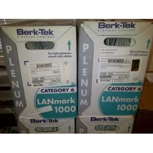  10136230   Berk Tek LANmark 6 Category 6 Plenum Cable 