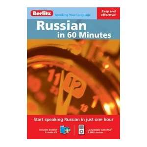   683922 Russian In 60 Minutes   Audio CD And Booklet Electronics