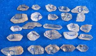 Enhydro Quartz Point,Enhydrite Crystal,Water Bubble 20 pcs  