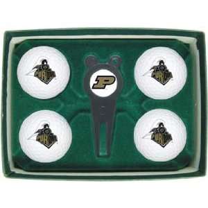 Purdue University Boilermakers NCAA Golf Ball & Divot Gift Set