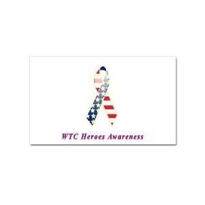  WTC Heroes Awareness Rectangular Magnet