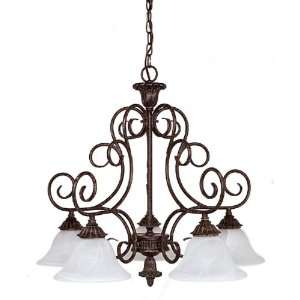 Capital Lighting Fixtures Country French Five Light Chandelier With A 
