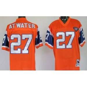 Steve Atwater #27 Denver Broncos Replica Throwback NFL Jersey Orange 
