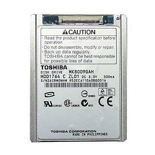  1.8 ZIF 80GB 4200RPM MK8025GAL Hard Drive Explore 