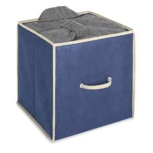  Whitmor 6536 908 12 inch Collapsible Cube, Navy
