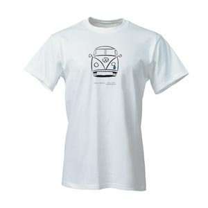  Volkswagen White Crying BUS TEE Automotive