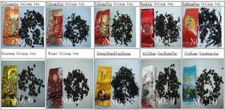 2011yr 10 Different Flavors Oolong Tea,TiKuanYin ,DaHongPao,Milk 