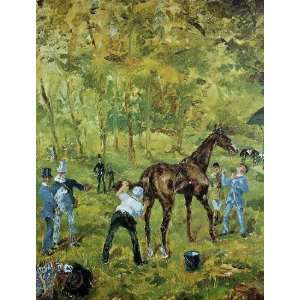   Toulouse Lautrec   24 x 32 inches   Souvenir dAuteuil