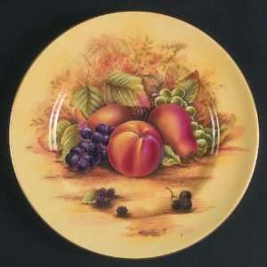  John Aynsley Orchard Gold Salad Plate, Fine China 