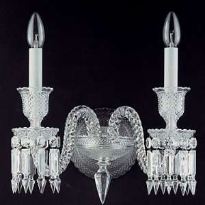  Baccarat Zenith 2 light Wall Sconce