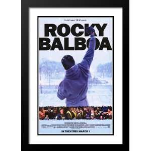  Rocky Balboa 32x45 Framed and Double Matted Movie Poster 