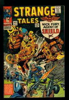 Strange Tales #s 141, 142, 143, 144 & 145Nick Fury  