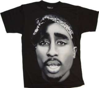  2Pac, Tupac Shakur BIG FACE AIRBRUSH (W/JEWELS) T shirt 