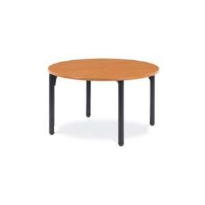  Round Plateau Table   27 High Frame Color Silver Mist 