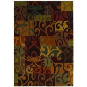   Modern Tapestry Area Rug Collection, 7 Foot 8 Inch by 10 Foot 10 Inch