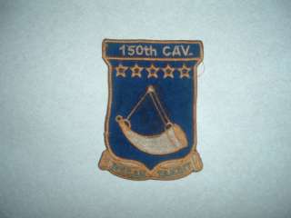 MILITARY PATCH OLD ORIGINAL VIETNAM 150TH CAV WE CAN  