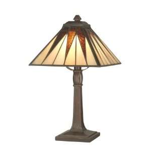  Dale Tiffany Cooper 1 Light Table Lamp TA70680